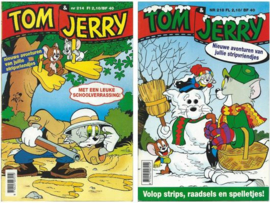 TOM & JERRY – nr 214 en nr 218 - 2 stuks – 1995