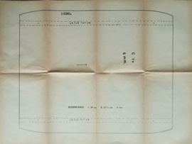 Bouwtekening – BANKJE – S5390a, S5390b en S5390c - 1956