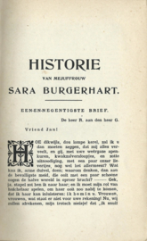 HISTORIE VAN MEJUFF. SARA BURGERHART – TWEEDE DEEL - WOLFF EN DEKEN – ca. 1905