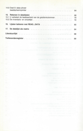 BASIC-PROGRAMMA’S VOOR BESTANDEN – Rudolf Busch - 1985