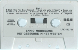 MC – ENNIO MORRICONE - HET GEBEURDE IN HET WESTEN  - 1975