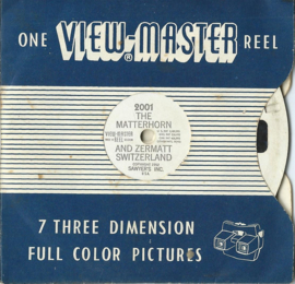 VIEW-MASTER beeldschijven – SWITZERLAND - 3 stuks – 1951-1954