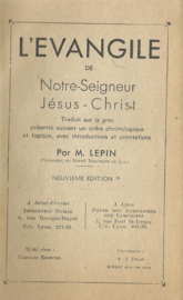 ÉVANGILE – Traduction LEPIN - 1942
