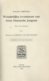 Wonderlijke Avonturen van twee Deensche Jongens – Walter Christmas - 1904