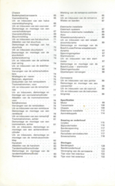 VRAAGBAAK – Ford Escort Base, L, GL, Ghia en Sport 1975-1977 – P. OLYSLAGER – 1981