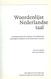 Woordenlijst Nederlandse taal - Instituut voor Nederlandse Lexicologie - 1997