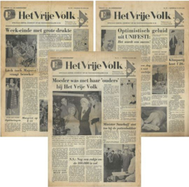 Het Vrije Volk – No. 21, 28 en 29 – E55 (Nationale Energie Manifestatie) - JUNI 1955