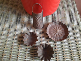 Bakvormpjes en rasp