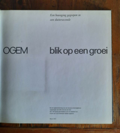 OGEM blik op een groei - Max Dendermonde - 1972