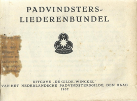 PADVINDSTERS LIEDERENBUNDEL – (ONBEKEND) - 1952