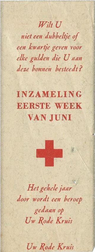 voedselbonnen van na de oorlog – 1949-1950