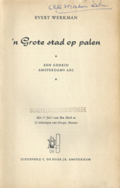 ’n Grote stad op palen – EVERT WERKMAN - 1958