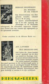 DE MOORD IN DE TREIN – HERMAN HEIJERMANS - 1954