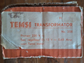 Constructie – TEMSI – TRANSFORMATOR No. 208  - jaren ’60-‘80