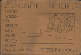 VIERDE BUNDEL - J.H. SPEENHOFF (DICHTER-ZANGER-TEEKENAAR) - 1916