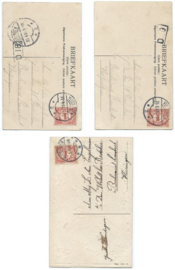 Kaarten setje 109 - 4 stuks - ca. 1907-1909