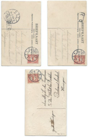 Kaarten setje 109 - 4 stuks - ca. 1907-1909