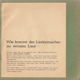 WORPSWEDER KINDERCHOR – DER PURZELBAUM – 1970