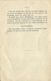 REGLEMENT VOOR HET DAMSPEL – ca. 1920