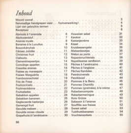 50 fruitgerechten – BEN J. KUYPER – 1967