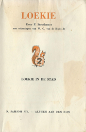 LOEKIE IN DE STAD – P. Stouthamer - 1955
