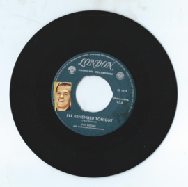 PAT BOONE – I'LL REMEMBER TONIGHT / THE MARDI GRAS MARCH - 1959 (♪)