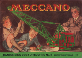 MECCANO - HANDLEIDING VOOR UITRUSTING No. 2 – 1954