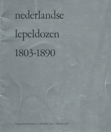 nederlandse lepeldozen 1803-1890 - Beatrice Jansen – 1975-1976