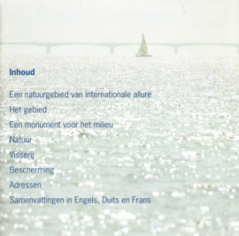 Oosterschelde – brochure – J.F. Brilman en H.S. Zandstra - 1998