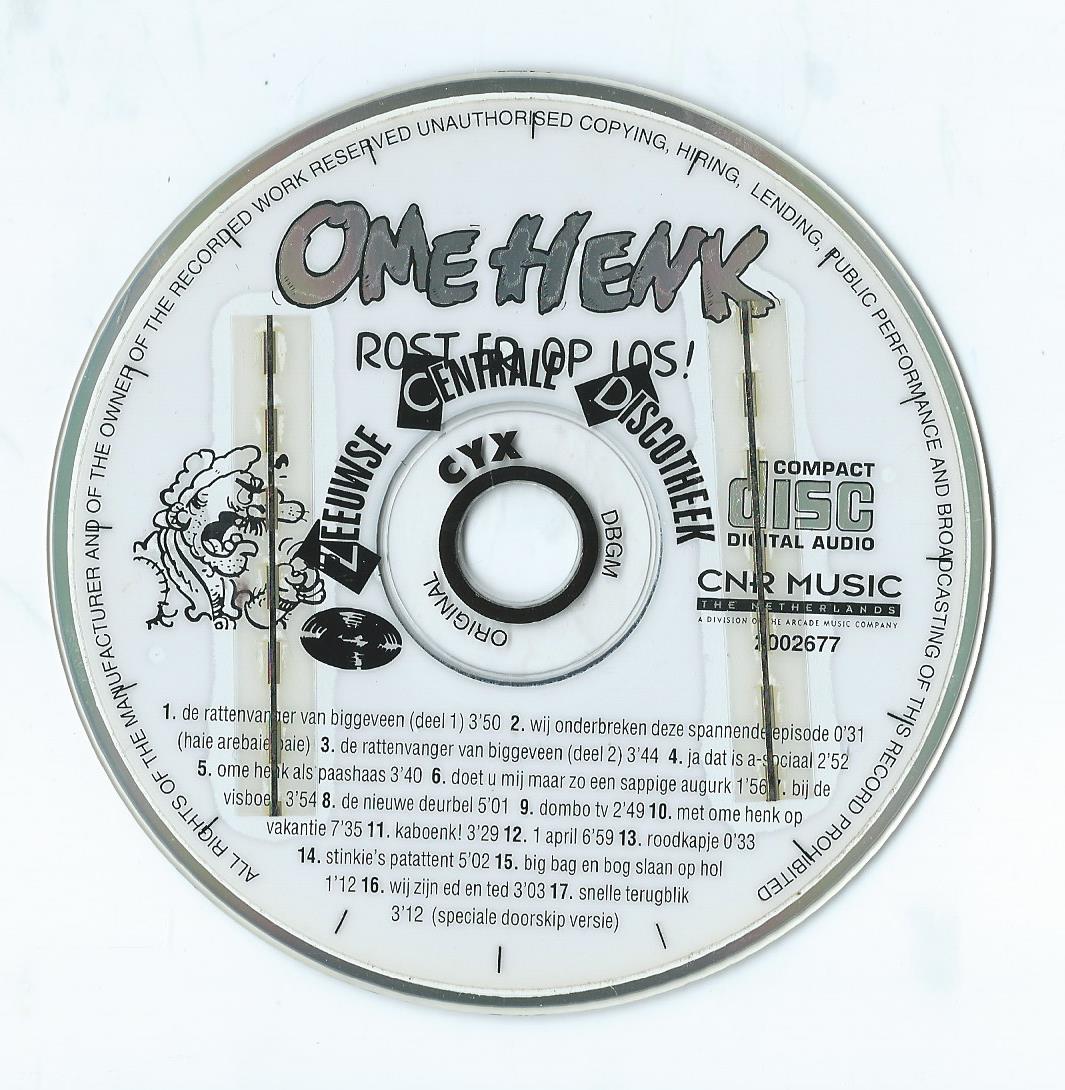 CD – OME HENK – OME HENK ROST ER OP LOS! - 1996