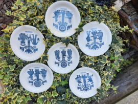 Ontbijtbord - Royal Sphinx Maastricht, 6 stuks - Leeuwenzegel servies