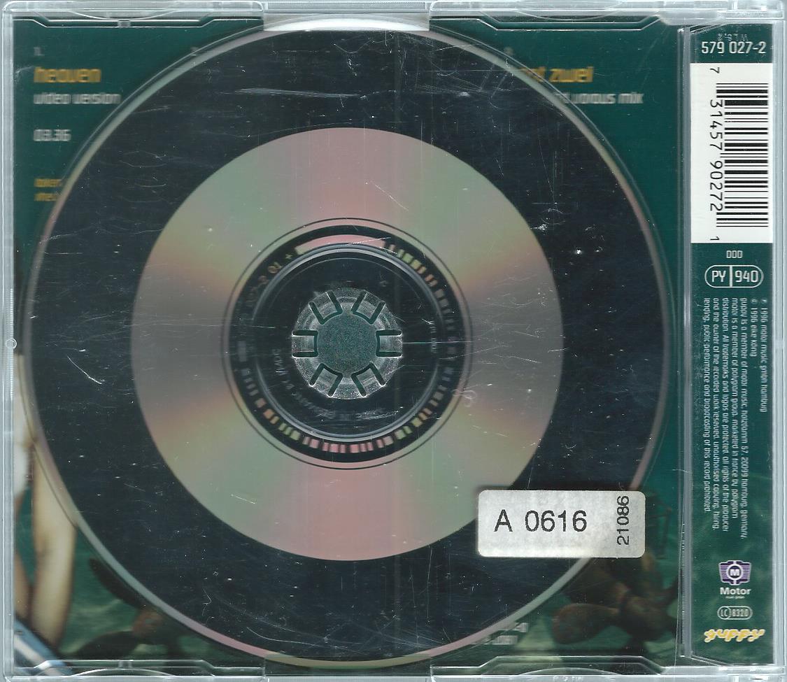 CD – Maxi-Single – U96 - Heaven - 1996