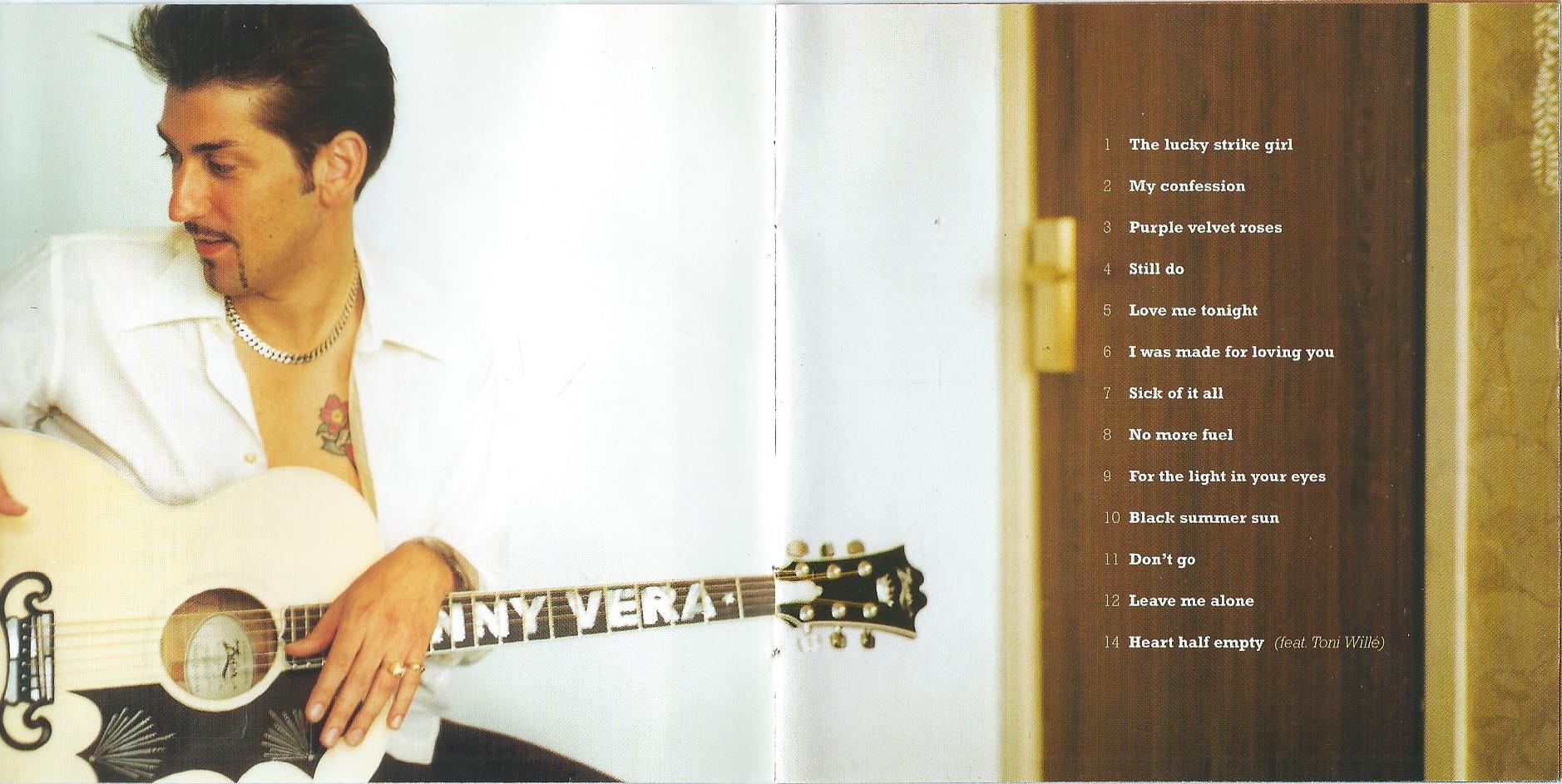 CD – danny vera – For the light in your eyes - 2002