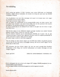 KING ATLAS NEDERLAND – VOOR SCHOOL EN TOERISME - 1979
