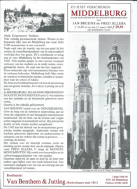 MIDDELBURG - HAAR GESCHIEDENIS EN MOOISTE MONUMENTEN - JAN BRUINS / FRED JILLEBA - 1988