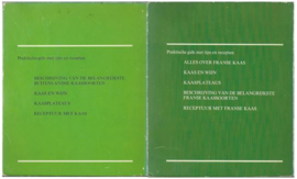 Wegwijs in … KAASSOORTEN (2 stuks) – div auteurs – 1975-1978