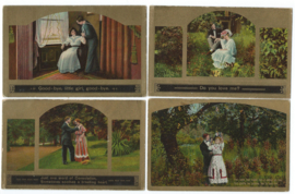 Kaarten setje 58 - 10 stuks - ca. 1900-1910