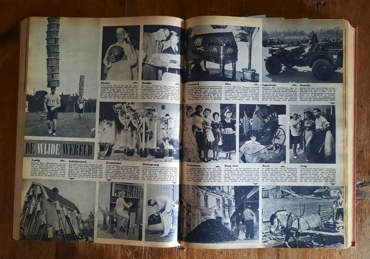 REVUE – het nederlands familieblad – 21 stuks, gebonden in band - 1960