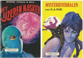 HET IJZEREN MASKER en MYSTERIEVERHALEN van E.A. POE - 2 stuks - 1971-1972