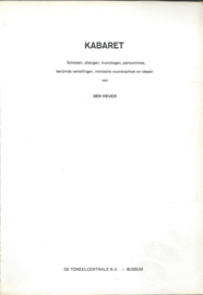 KABARET – BEN HEUER - 1973