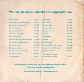 EP – Märchen Platten – Die Sterntaler - 1965