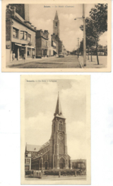 SET van 2 ansichtkaarten – België – Zelzate / Selzaete
