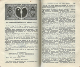 ROOMSCH-KATHOLIEK MIS- EN VESPERBOEK MET UITLEG – 1932