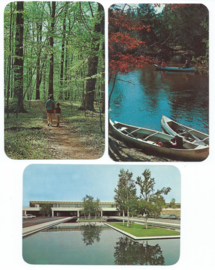 SET van 10 ansichtkaarten – VS - Michigan – jaren ’60-‘70