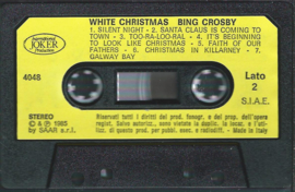 MC - Bing Crosby ‎– White Christmas - 1984 (♪)
