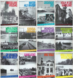 Serie van 12 Boekbrochures - 1990-1995 (1)