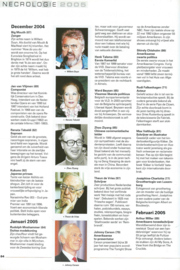 HET JAAR 2005 – EMOTIE IN NIEUWS EN SPORT - 2005