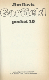 Garfield pocket 10 – Jim Davis - 1987