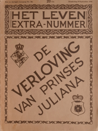 HET LEVEN GEILLUSTREERD - EXTRA-NUMMER - DE VERLOVING VAN PRINSES JULIANA - No. 36a - 1936