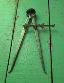 vintage steekpasser - MOORE & WRIGHT